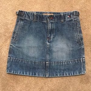 Girls Tommy Hilfiger Jean Skirt